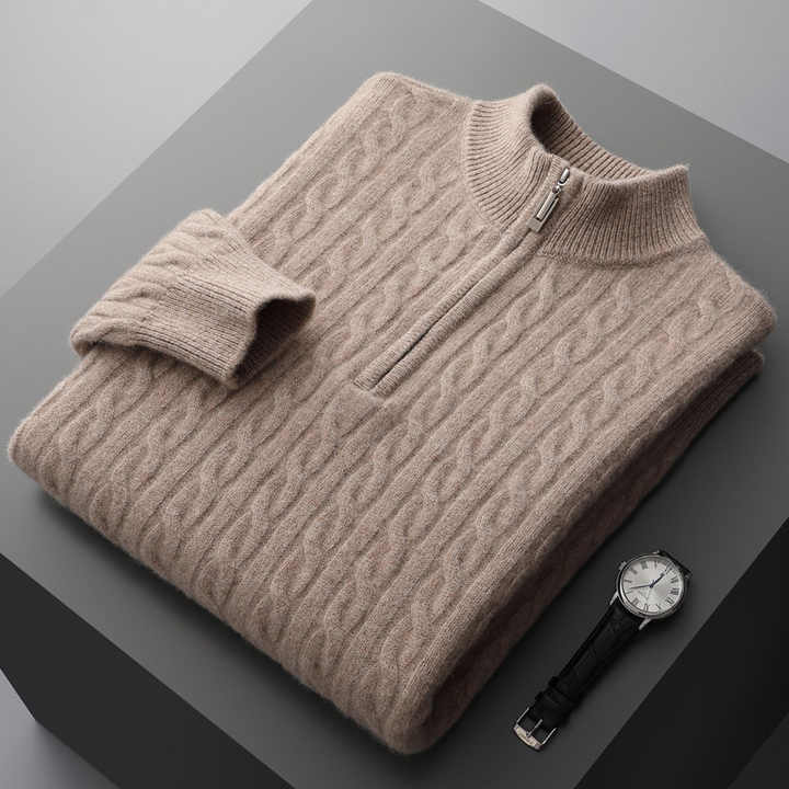 Belmont Cashmere Women Half Zip