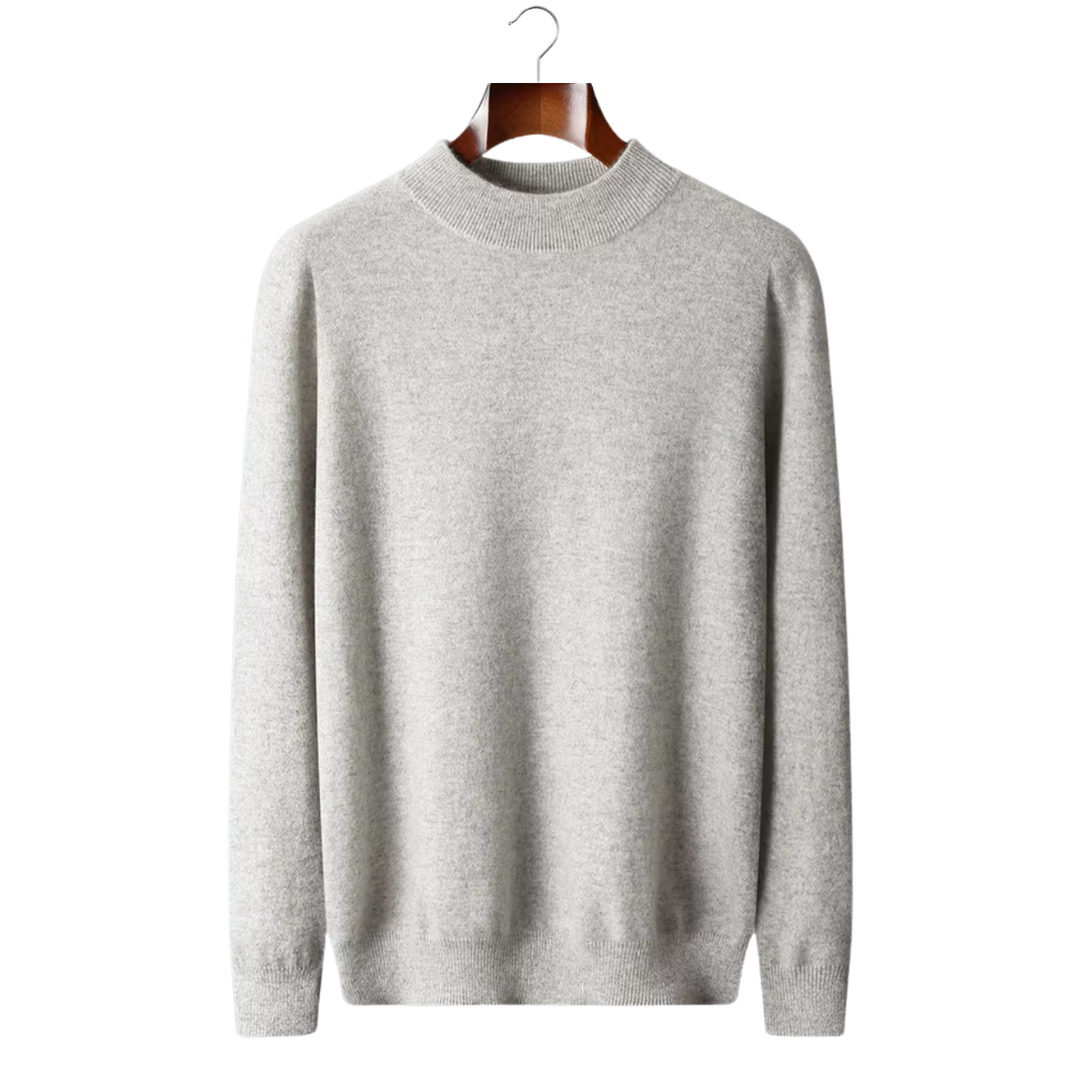 Belmont Wool Classic Mockneck Sweater