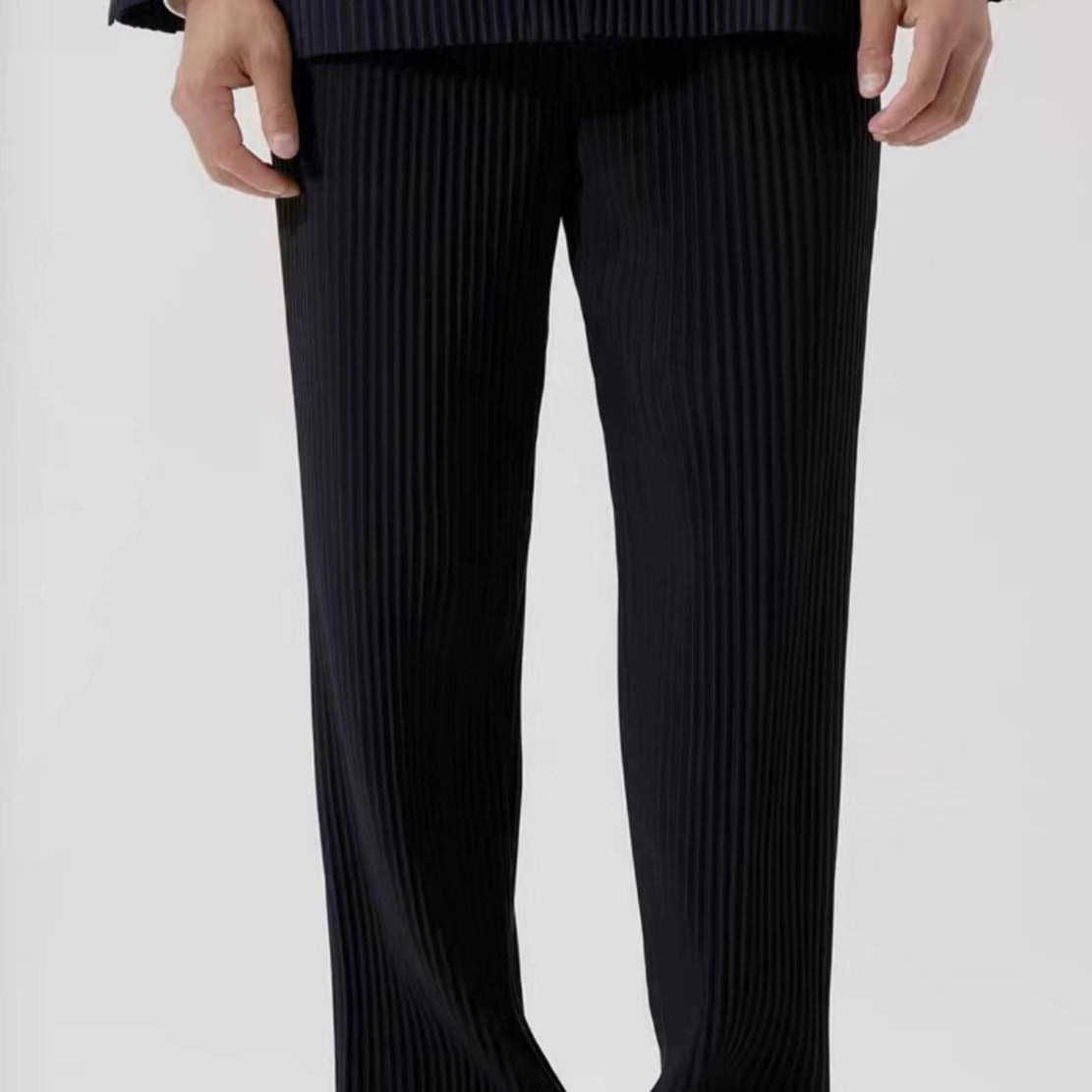 Belmont Ribbed Cotton Pantalon