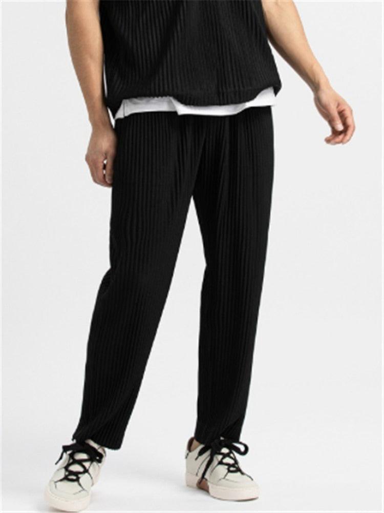 Belmont Ribbed Cotton Pantalon