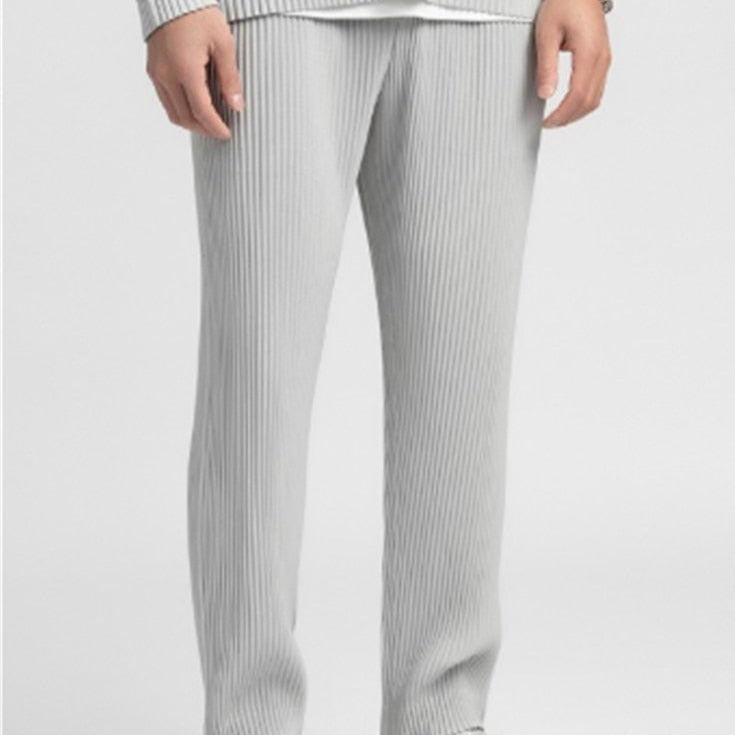 Belmont Ribbed Cotton Pantalon