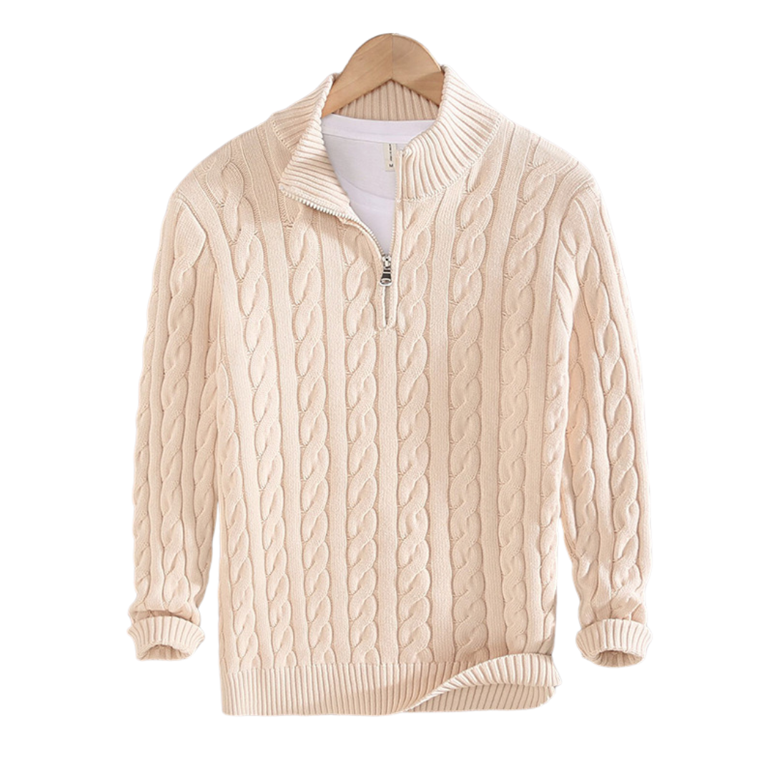 Belmont Constance Half Zip Sweater