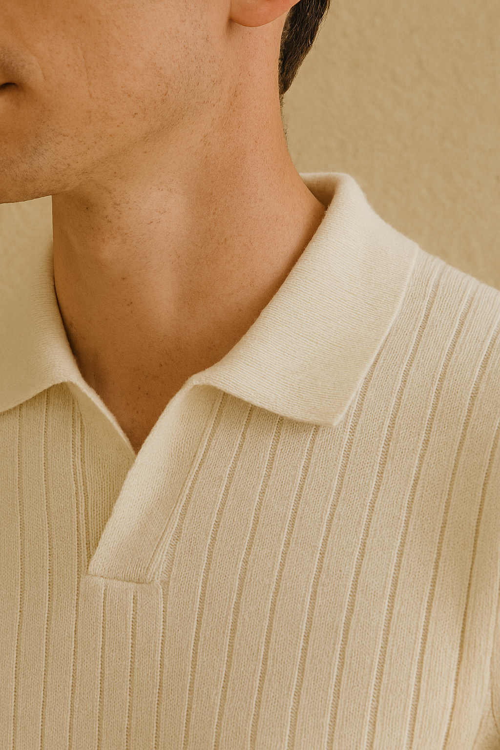 Belmont Striped Long Sleeve Polo